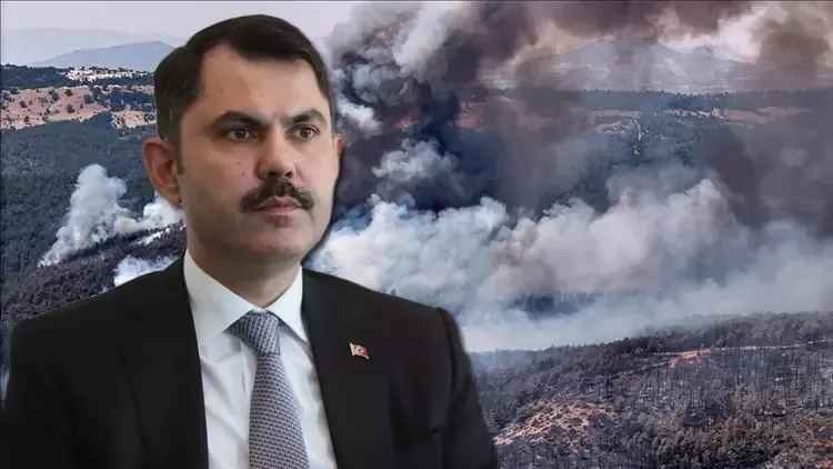 Bakan Kurum: 7 ildeki orman yangınında 132 bağımsız birim hasar aldı 