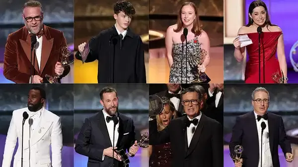 2025 Emmy Ödülleri sahiplerini buldu!